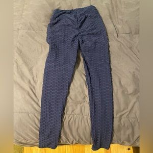 TikTok leggings, blue